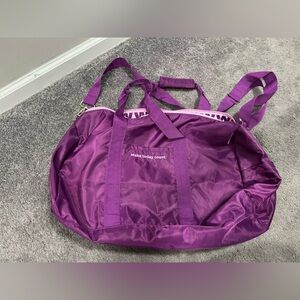 Weight Watchers Purple Duffle Bag.